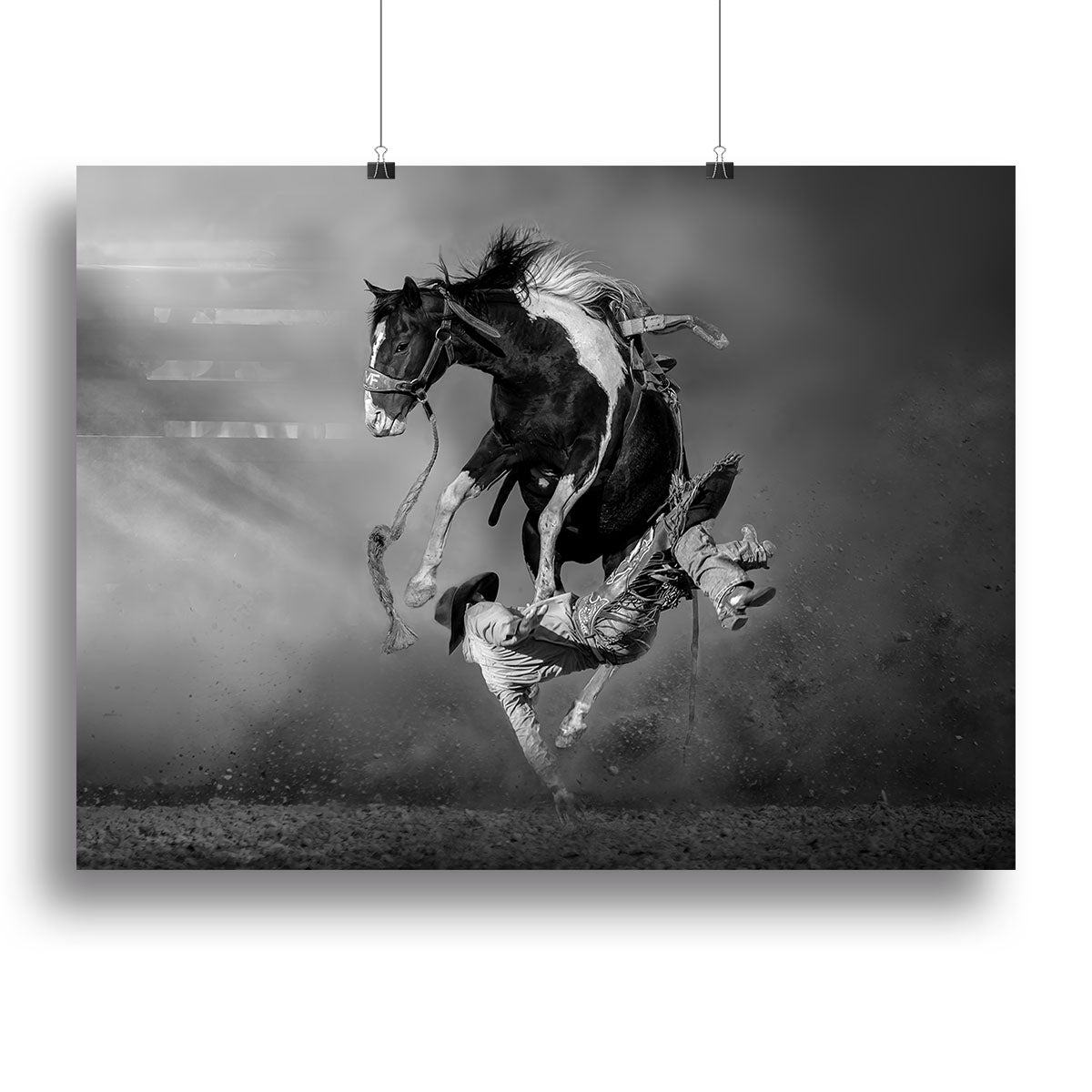 Cowboy Rodeo Canvas Print or Poster - Canvas Art Rocks - 2