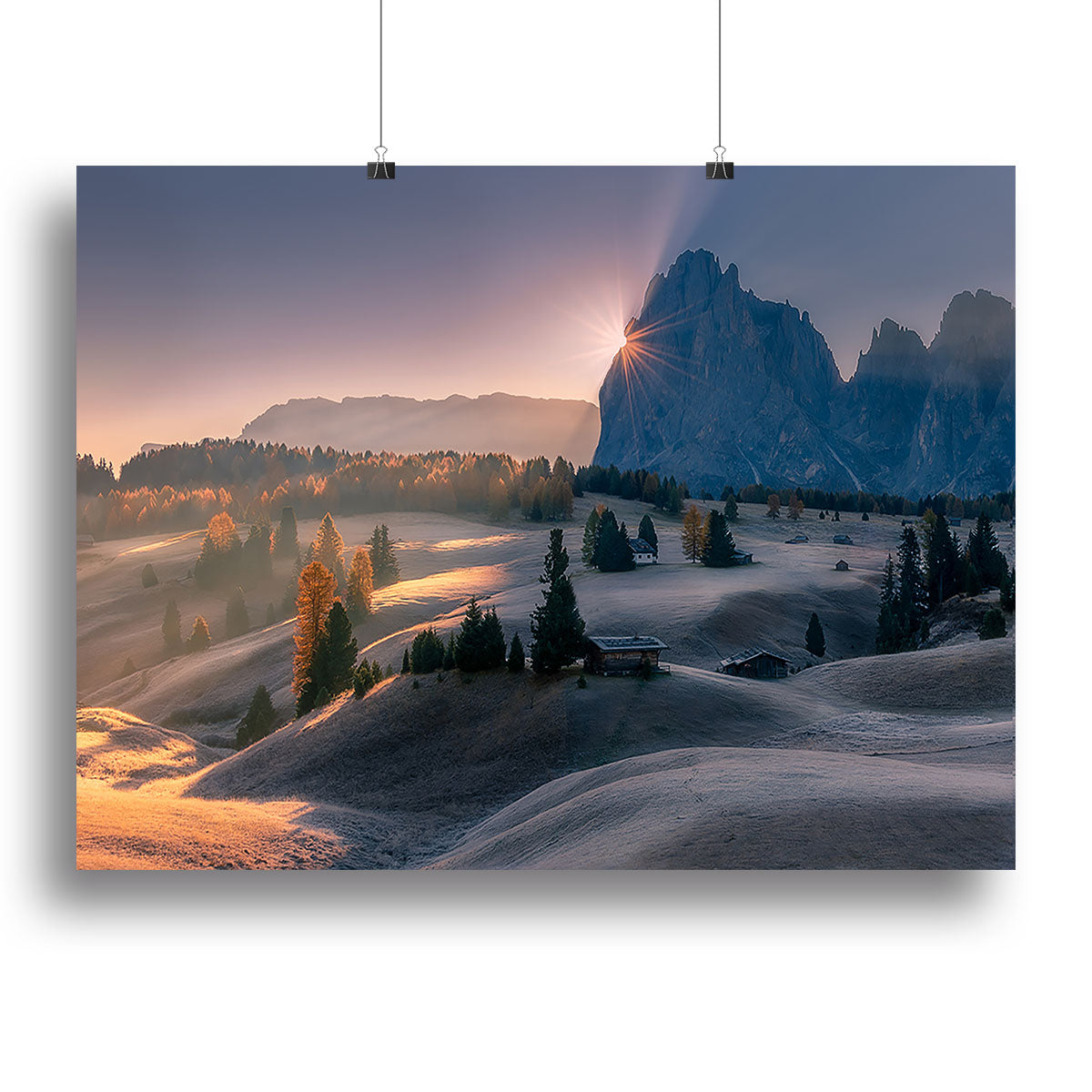 Seiser Alm in Italy Canvas Print or Poster - Canvas Art Rocks - 2