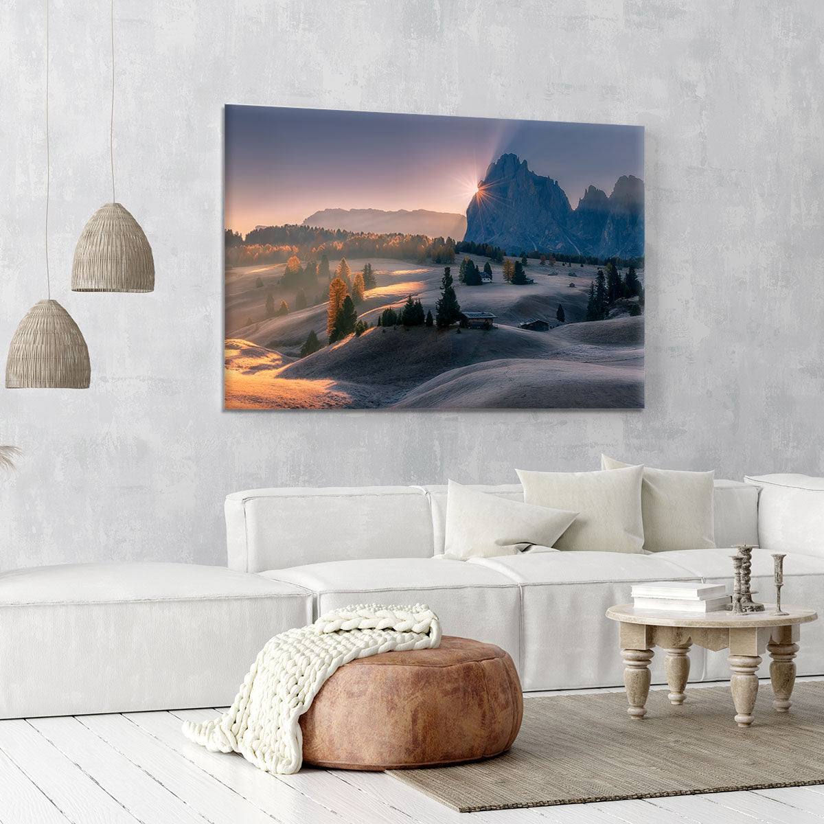 Seiser Alm in Italy Canvas Print or Poster - Canvas Art Rocks - 6