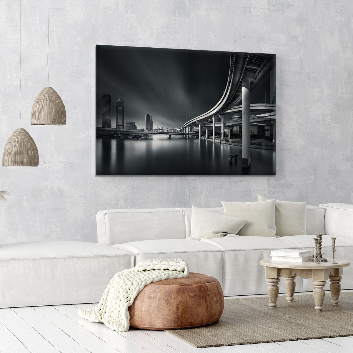 Mirage of Tokyo city Canvas Print or Poster - Canvas Art Rocks - 6