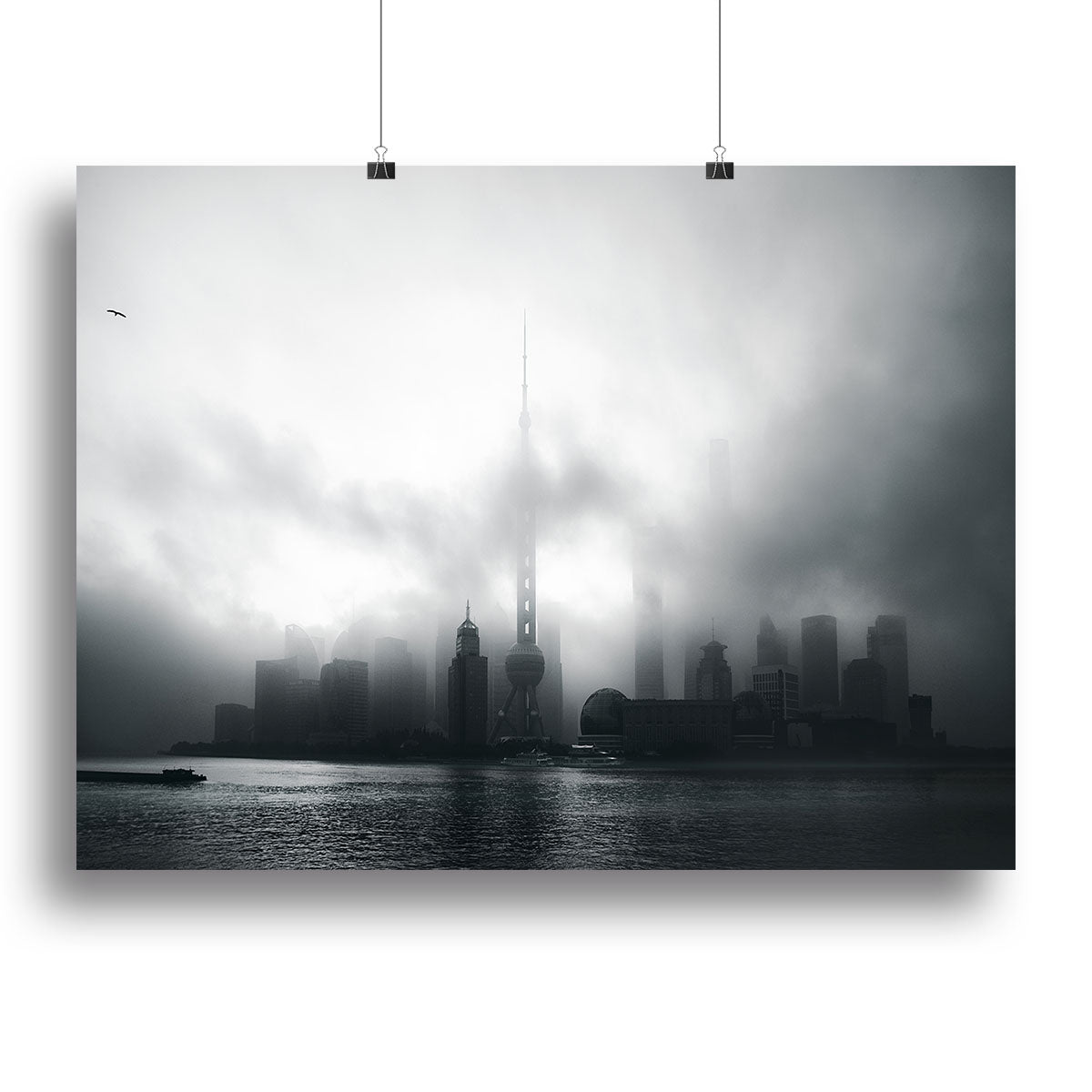 Pudong Early Morning Canvas Print or Poster - Canvas Art Rocks - 2