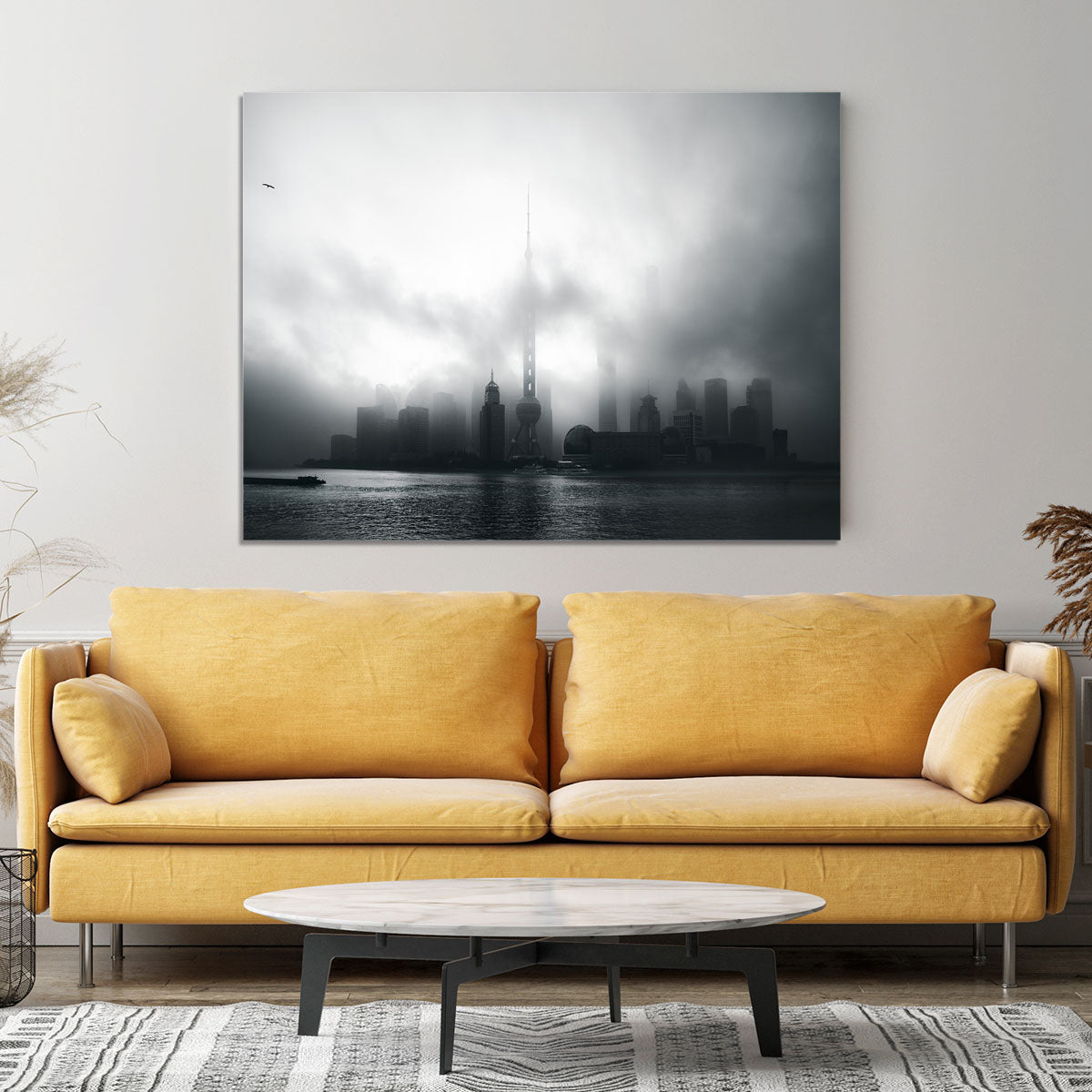 Pudong Early Morning Canvas Print or Poster - Canvas Art Rocks - 4