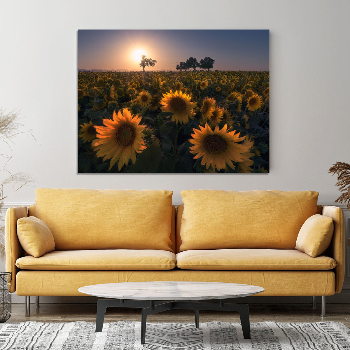 Sunflower Field Canvas Print or Poster - Canvas Art Rocks - 4