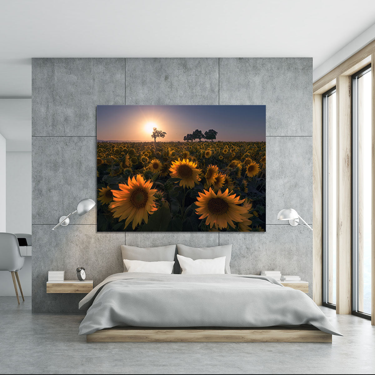 Sunflower Field Canvas Print or Poster - Canvas Art Rocks - 5