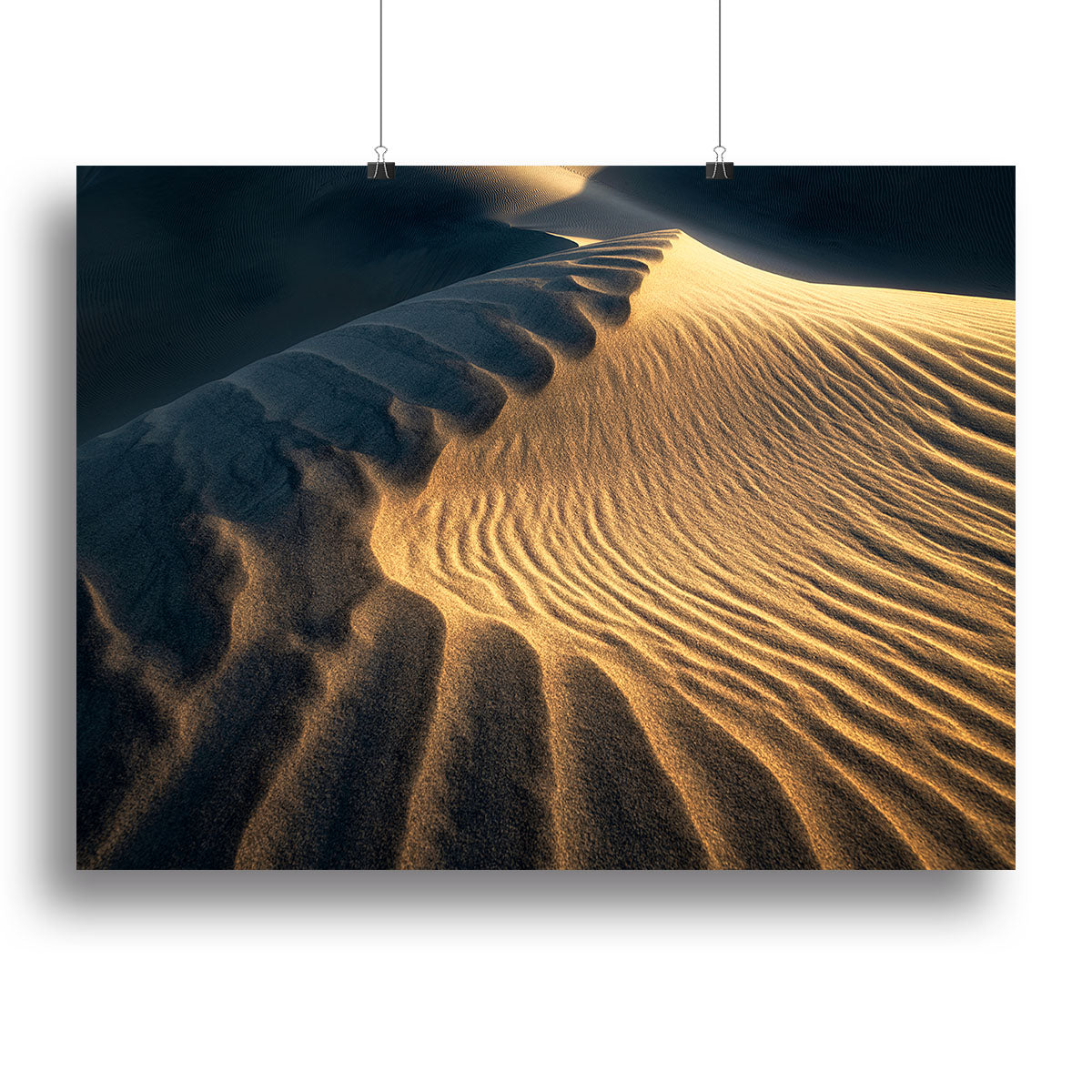 Ripples On The Desert Canvas Print or Poster - Canvas Art Rocks - 2