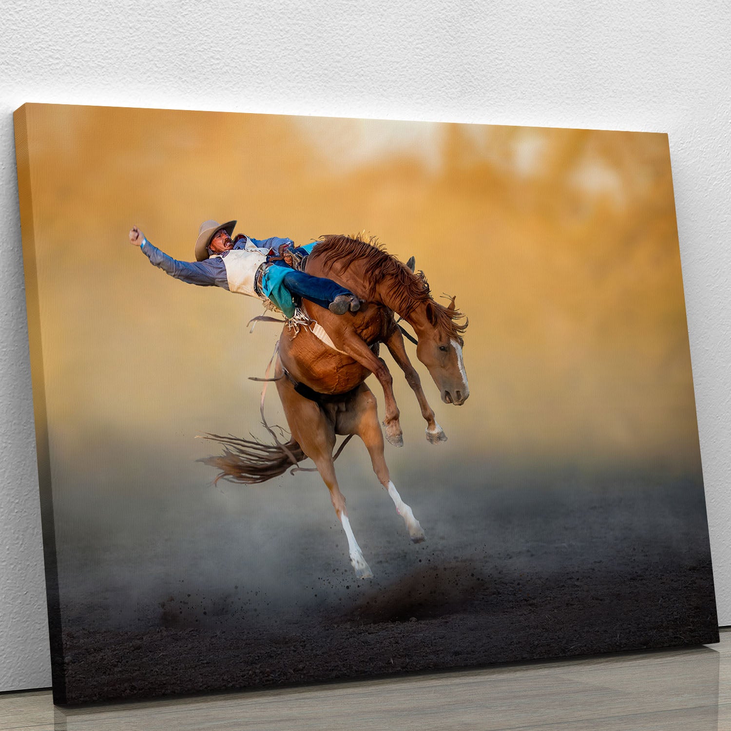 Cowboy Rodeo Part 2 Canvas Print or Poster - Canvas Art Rocks - 1