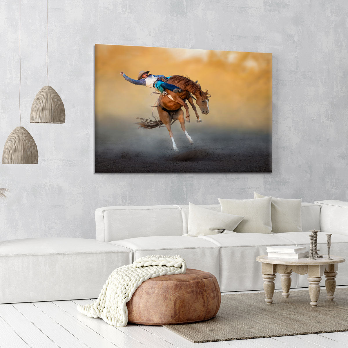 Cowboy Rodeo Part 2 Canvas Print or Poster - Canvas Art Rocks - 6