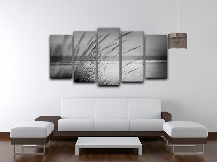 A Walk Along The Seafront 5 Split Panel Canvas - Canvas Art Rocks - 3