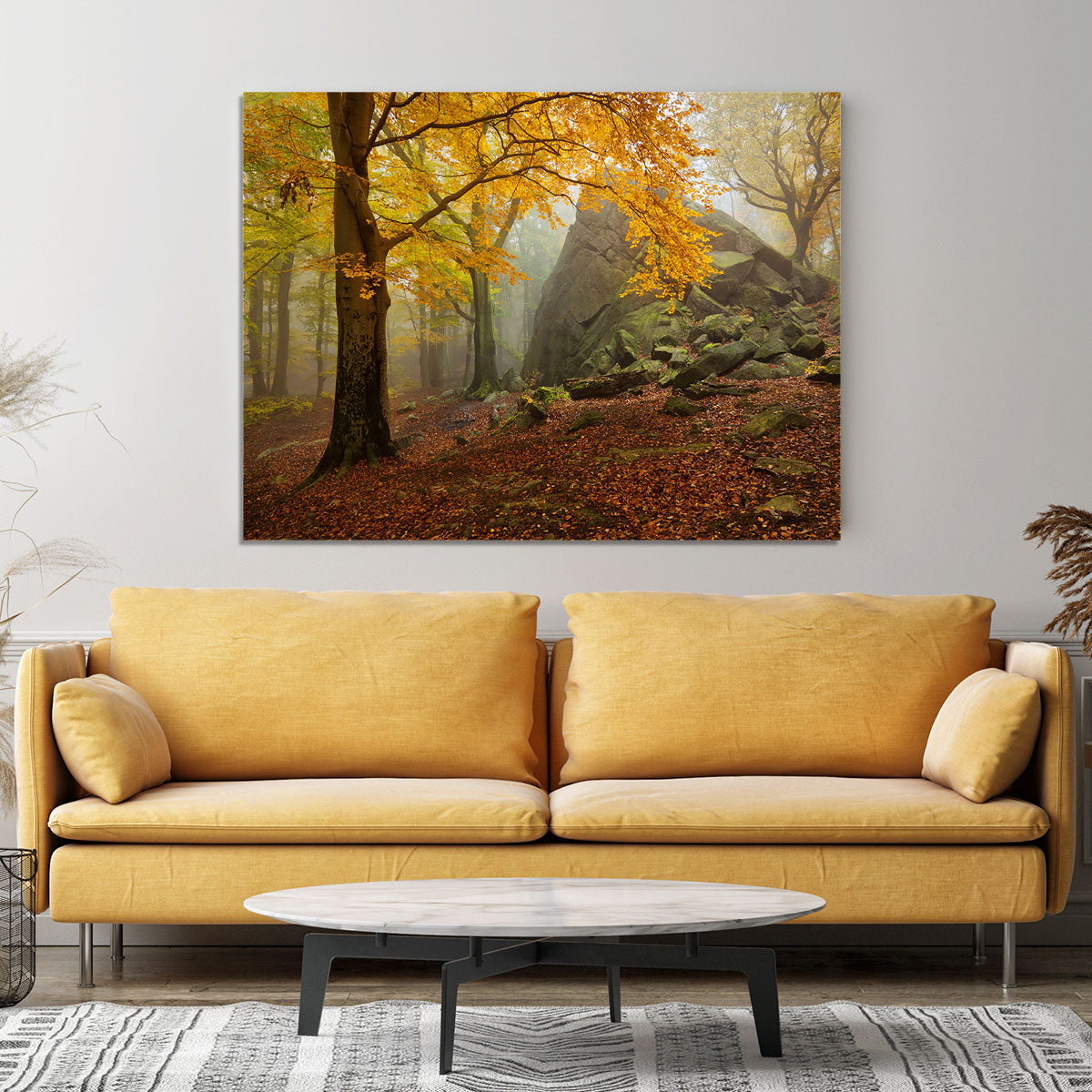 Autumn Forest Canvas Print or Poster - Canvas Art Rocks - 4