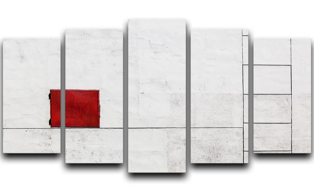 Suprematism Is All Around 5 Split Panel Canvas - Canvas Art Rocks - 1