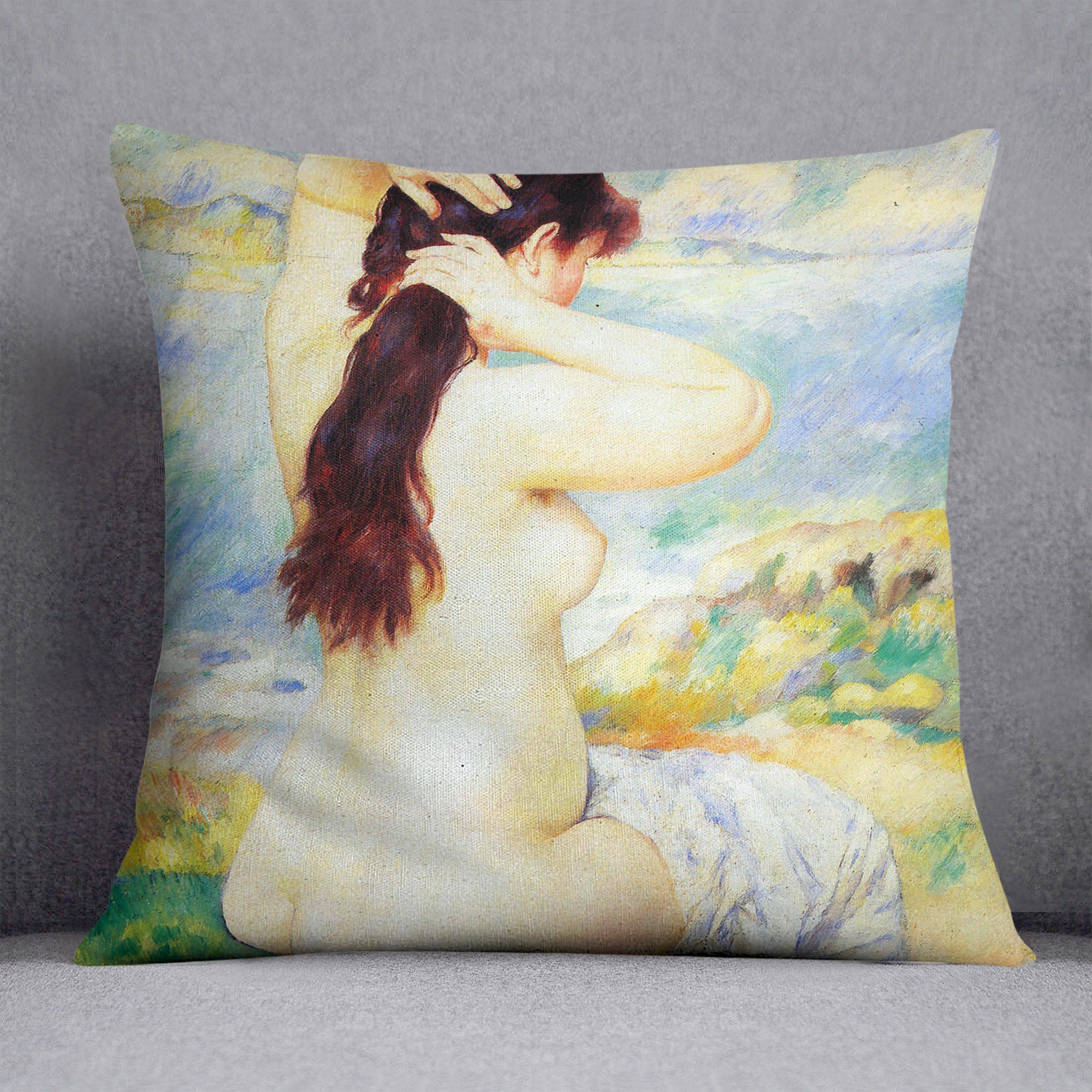 A Bather by Renoir Cushion