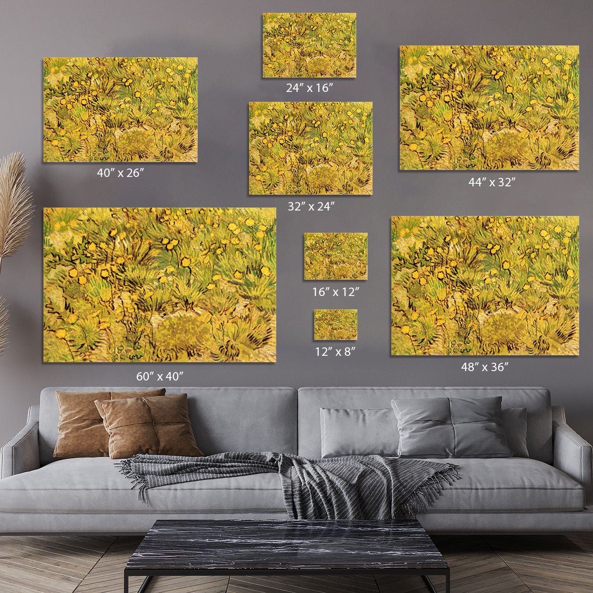 A Field of Yellow Flowers by Van Gogh Canvas Print or Poster - Canvas Art Rocks - 7
