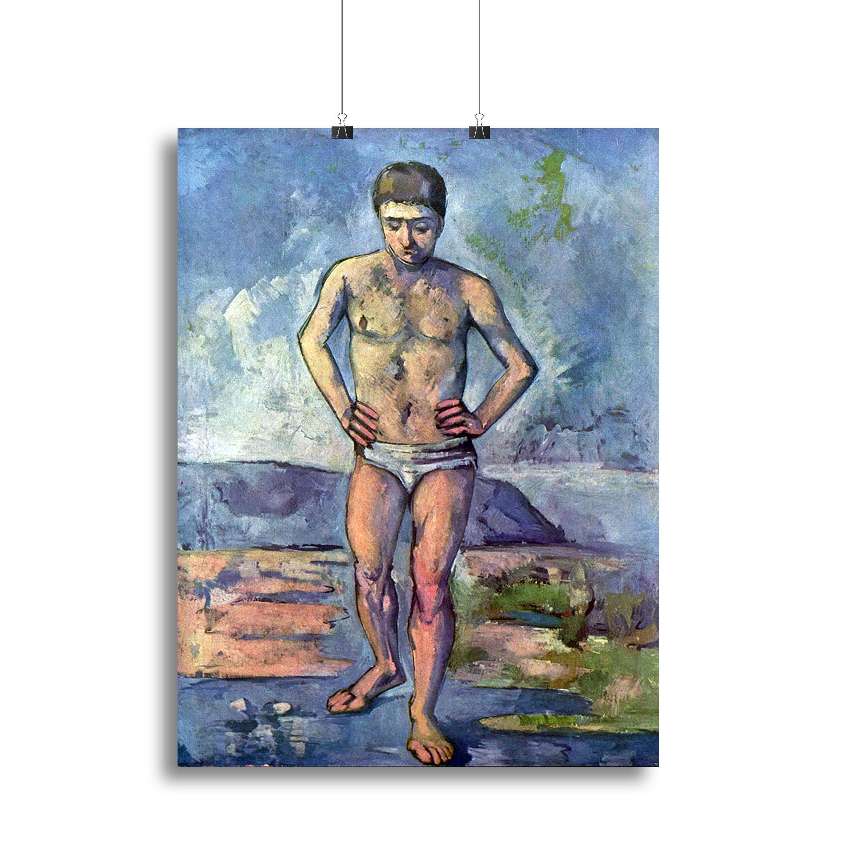 A Swimmer by Cezanne Canvas Print or Poster - Canvas Art Rocks - 2