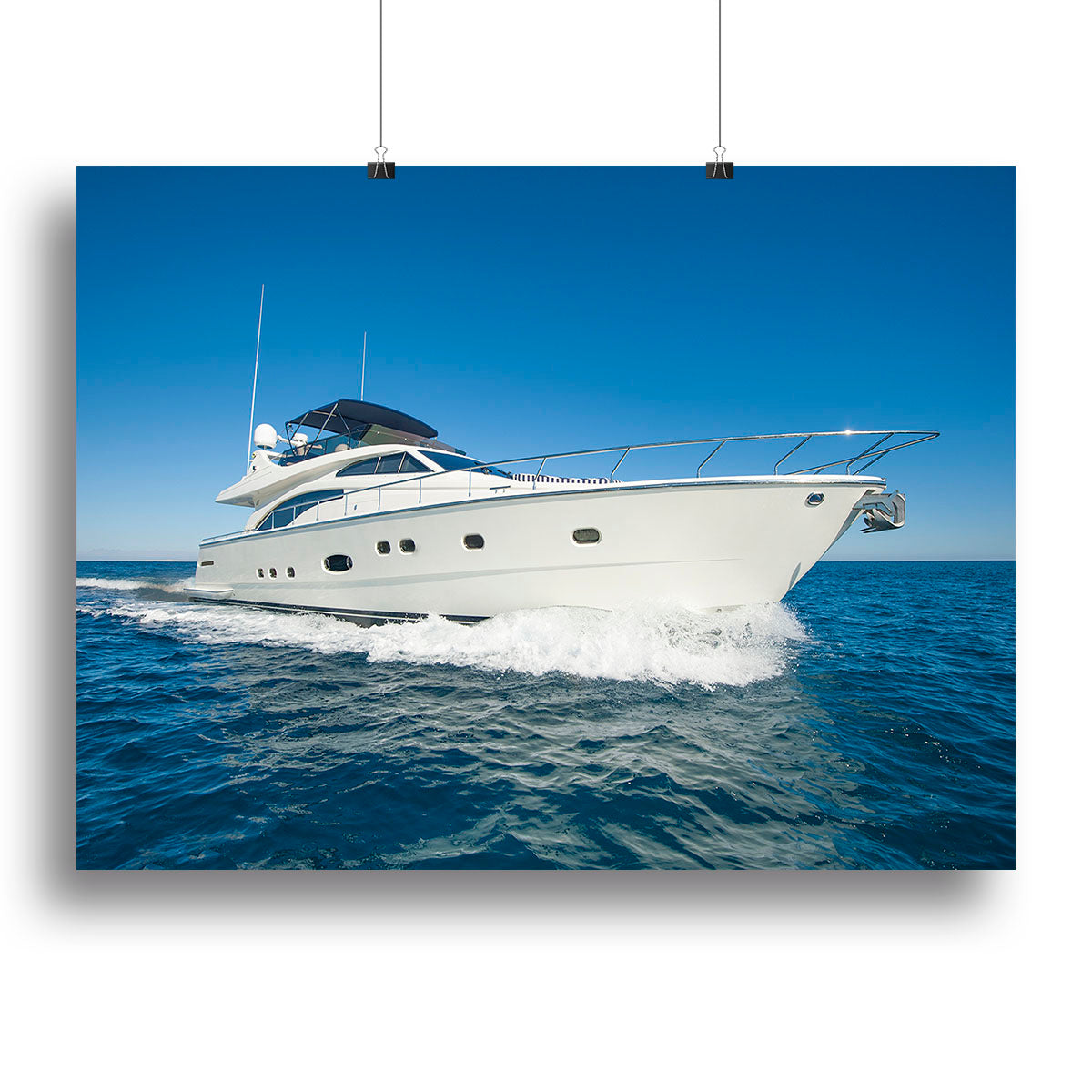 A luxury private motor yacht Canvas Print or Poster - Canvas Art Rocks - 2