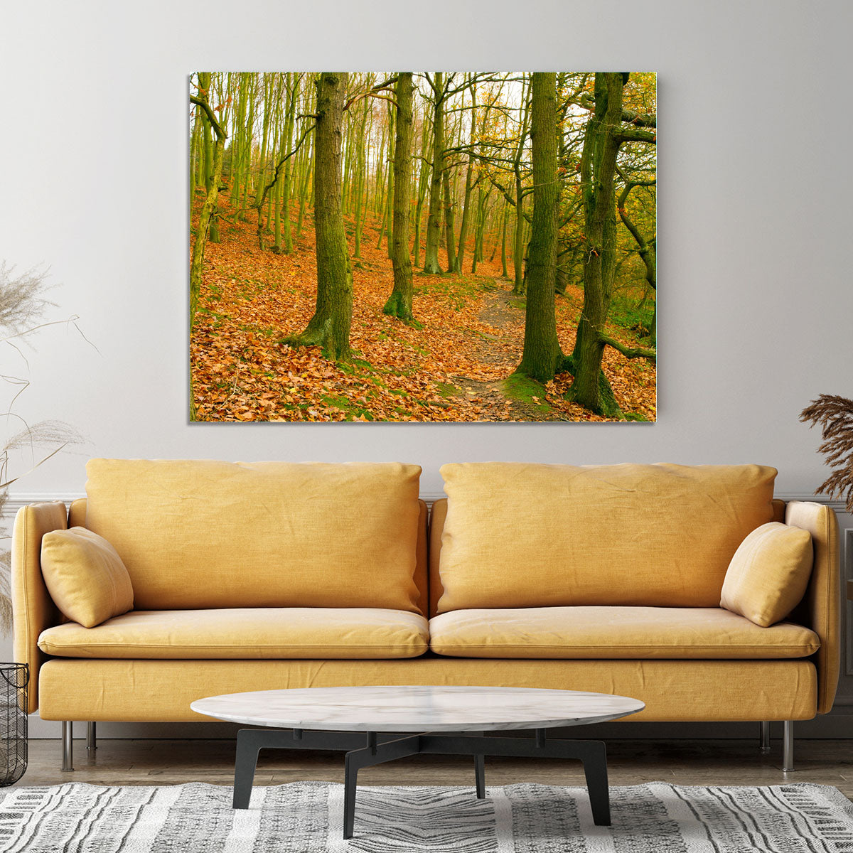 A path through the woods at Haw park Canvas Print or Poster - Canvas Art Rocks - 4