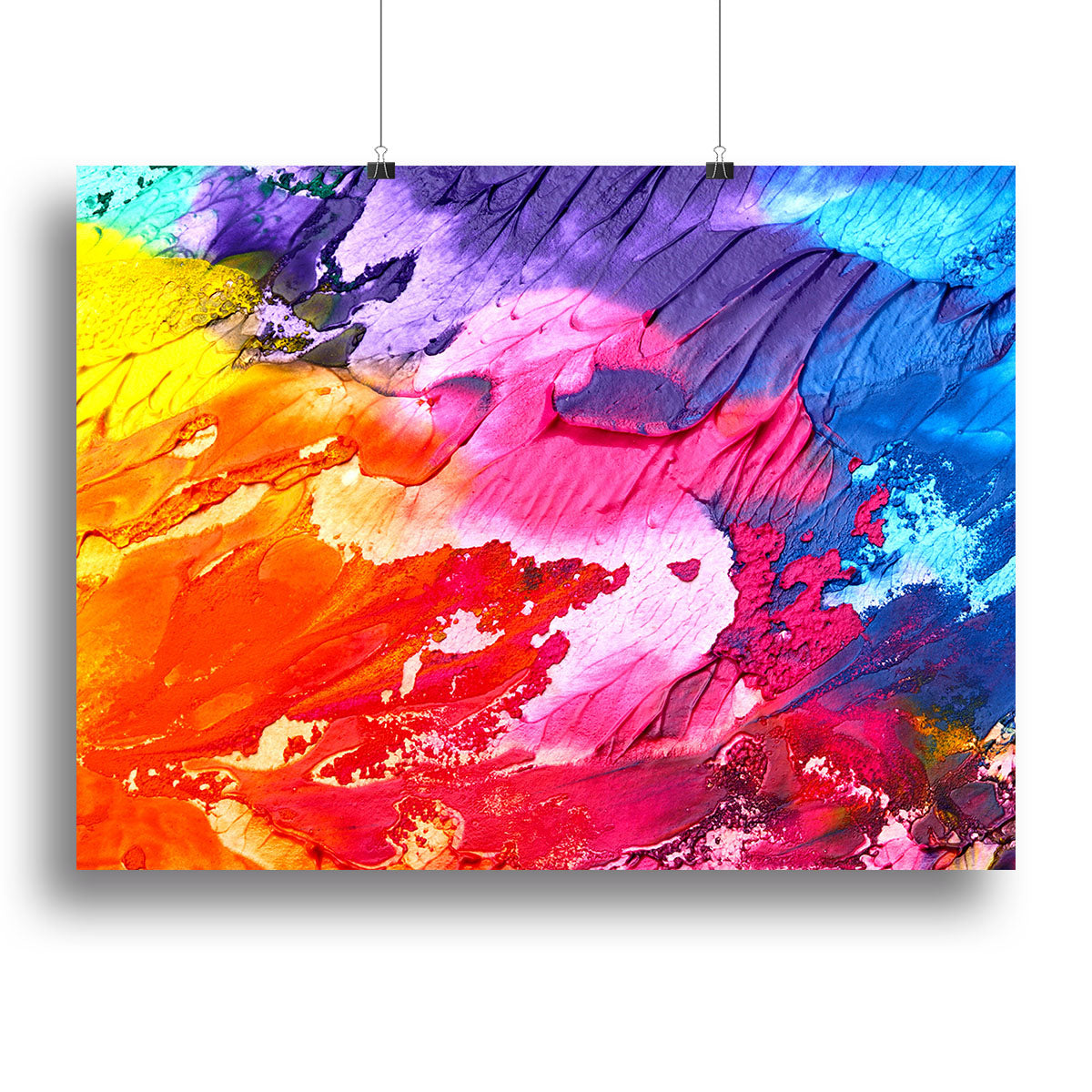 Abstract Oil Paint Canvas Print or Poster - Canvas Art Rocks - 2