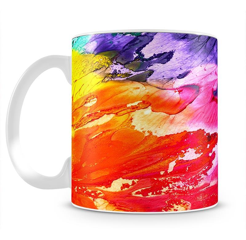 Abstract Oil Paint Mug - Canvas Art Rocks - 2