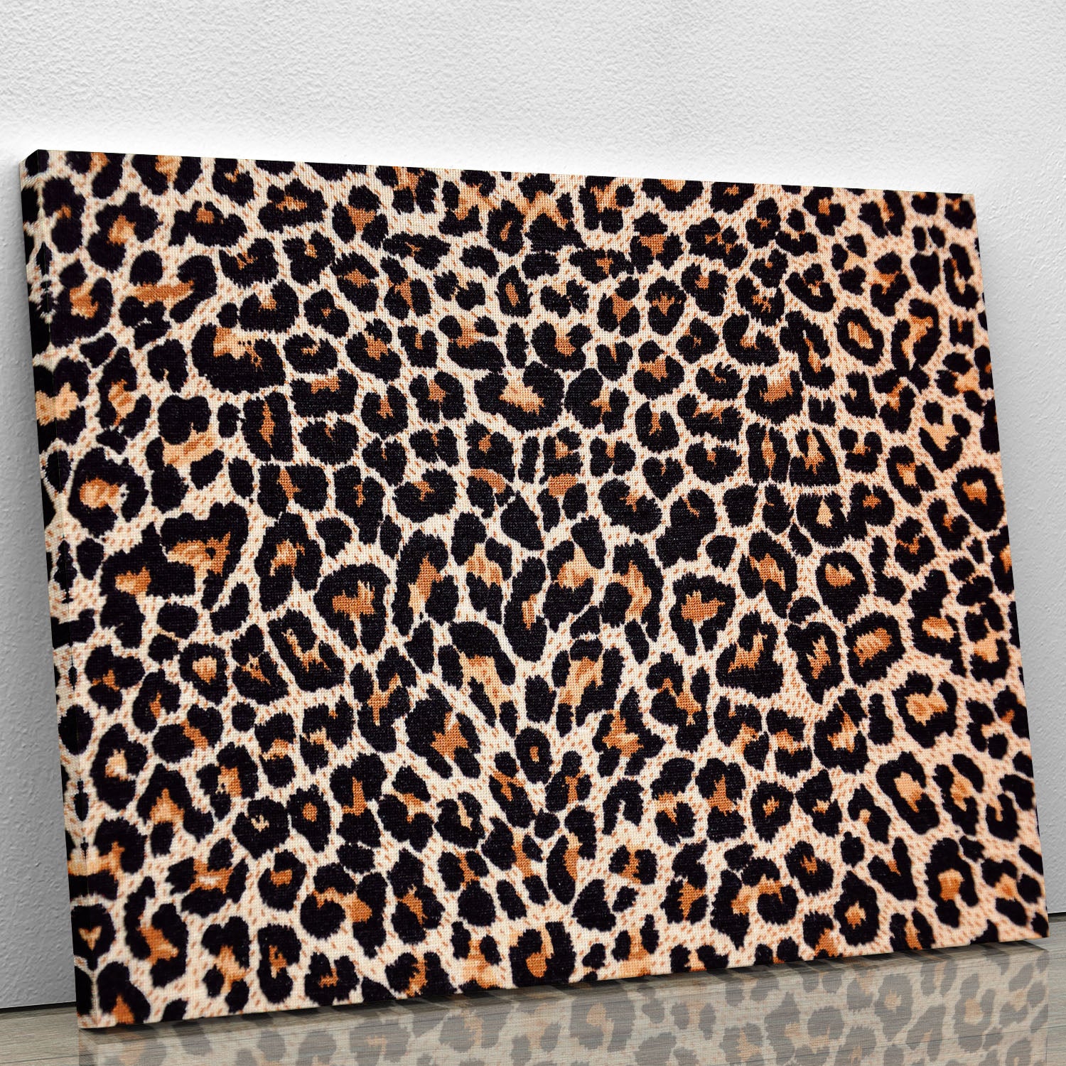 Abstract texture of leopard Canvas Print or Poster - Canvas Art Rocks - 1
