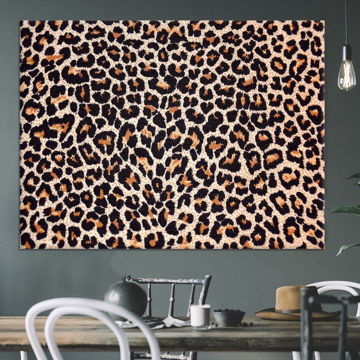 Abstract texture of leopard Canvas Print or Poster - Canvas Art Rocks - 3