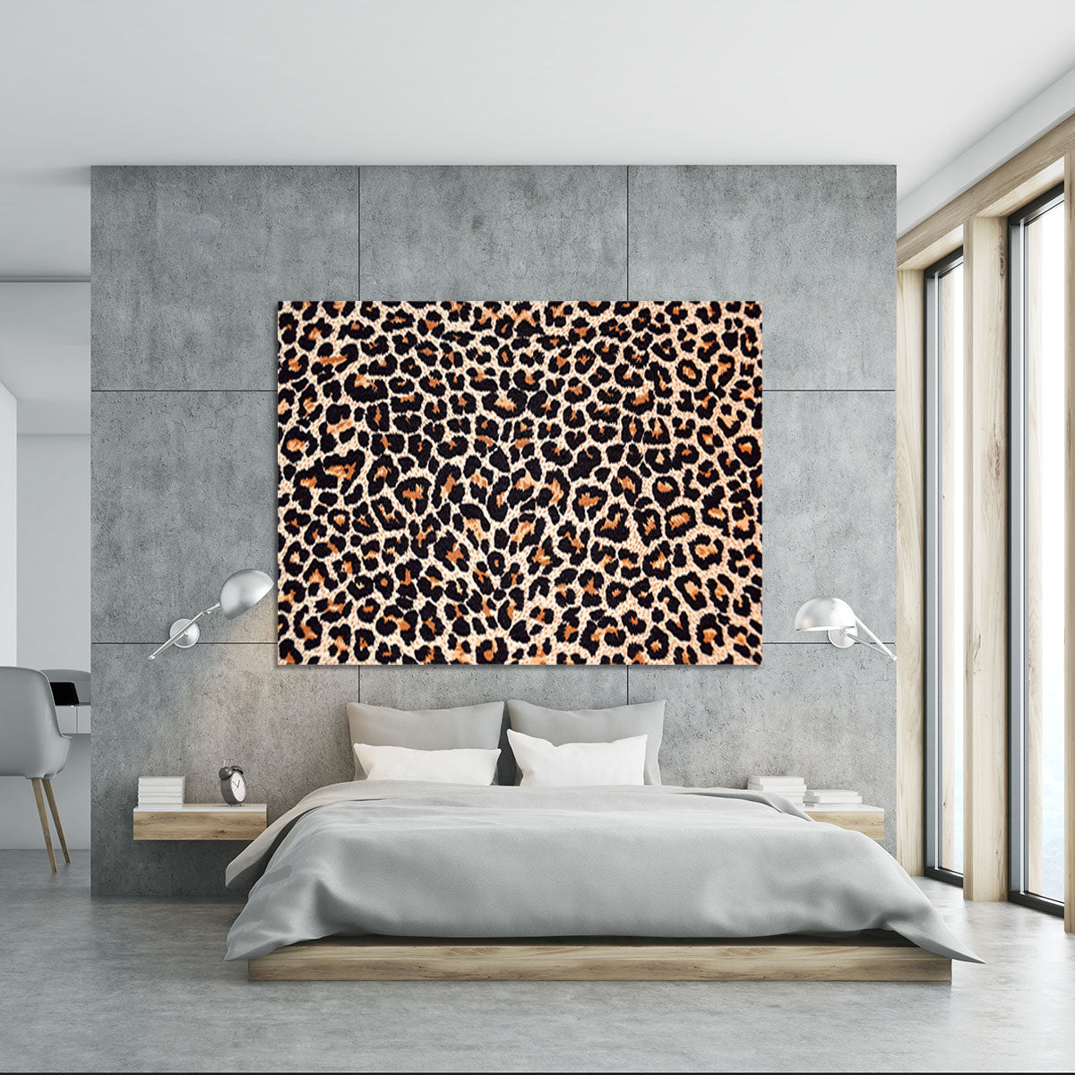 Abstract texture of leopard Canvas Print or Poster - Canvas Art Rocks - 5