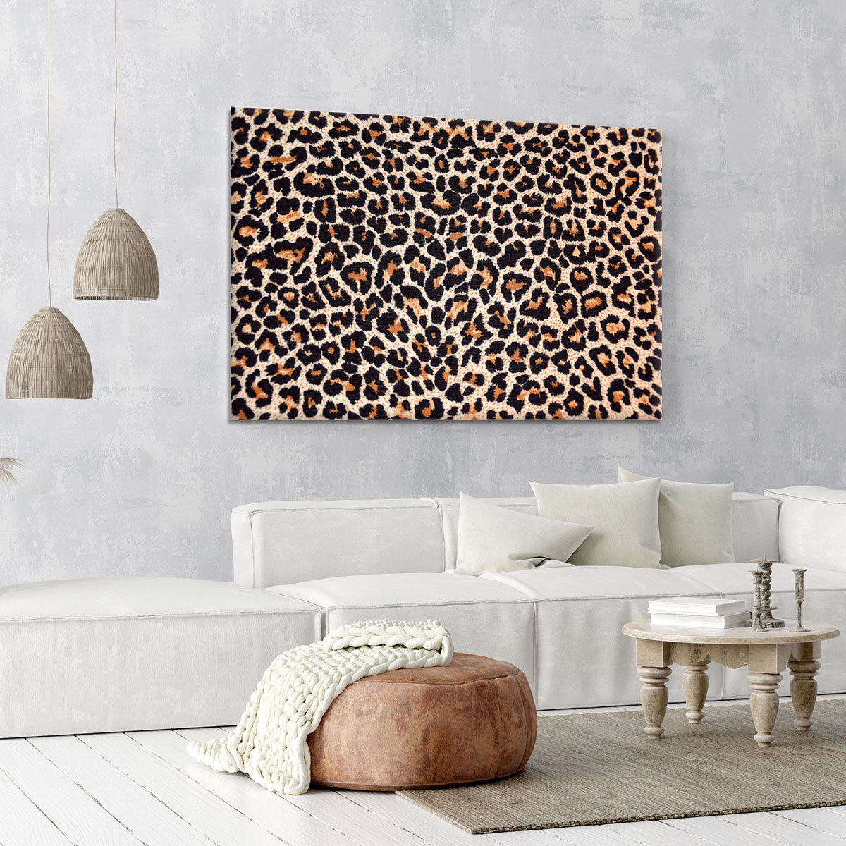 Abstract texture of leopard Canvas Print or Poster - Canvas Art Rocks - 6