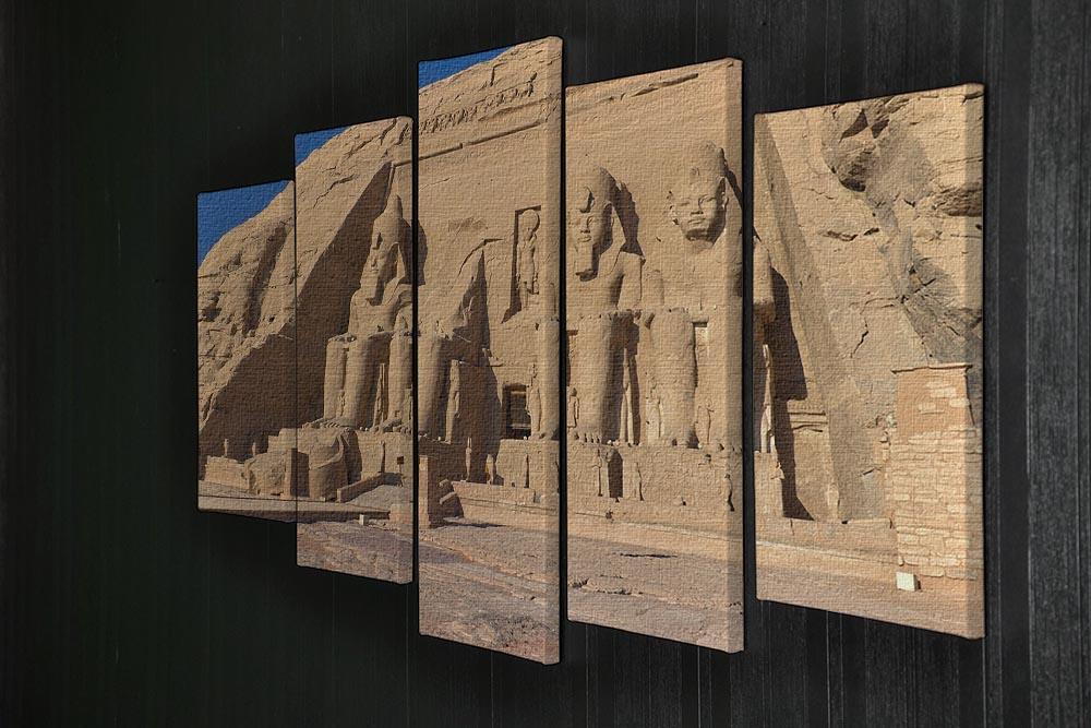 Abu Simbel Temple of King Ramses II 5 Split Panel Canvas  - Canvas Art Rocks - 2
