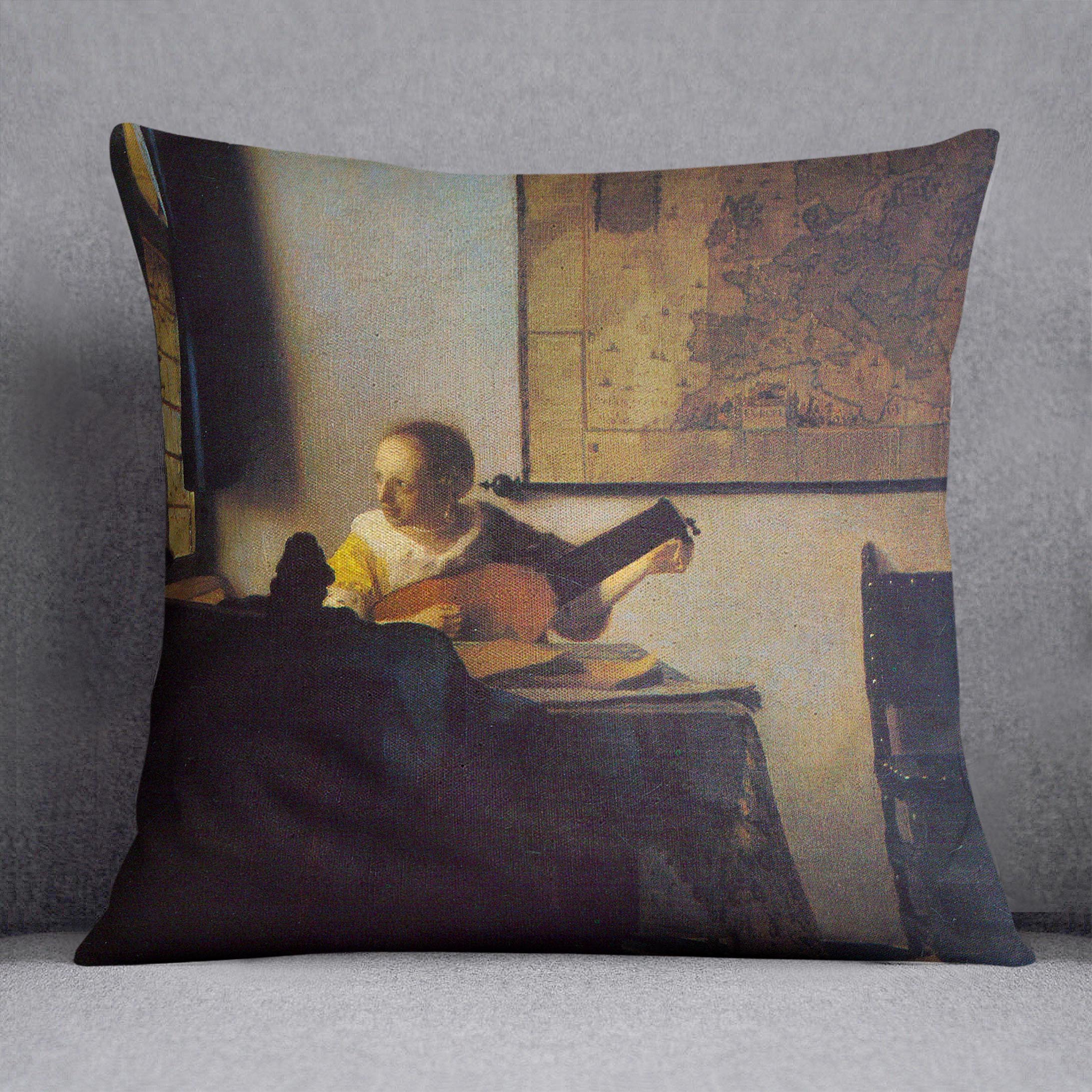 According to the player by Vermeer Cushion