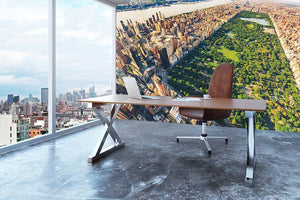 Aerial view looking north up Central Park Wall Mural Wallpaper - Canvas Art Rocks - 3
