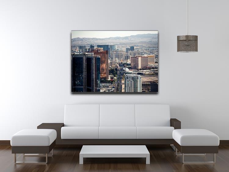 Aerial view of Las Vegas Canvas Print or Poster - Canvas Art Rocks - 4