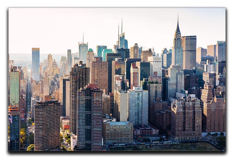 Aerial view of the New York City Canvas Print or Poster  - Canvas Art Rocks - 1