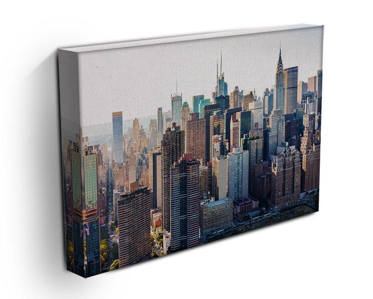 Aerial view of the New York City Canvas Print or Poster - Canvas Art Rocks - 3