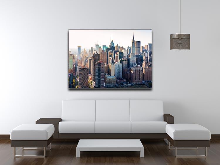 Aerial view of the New York City Canvas Print or Poster - Canvas Art Rocks - 4