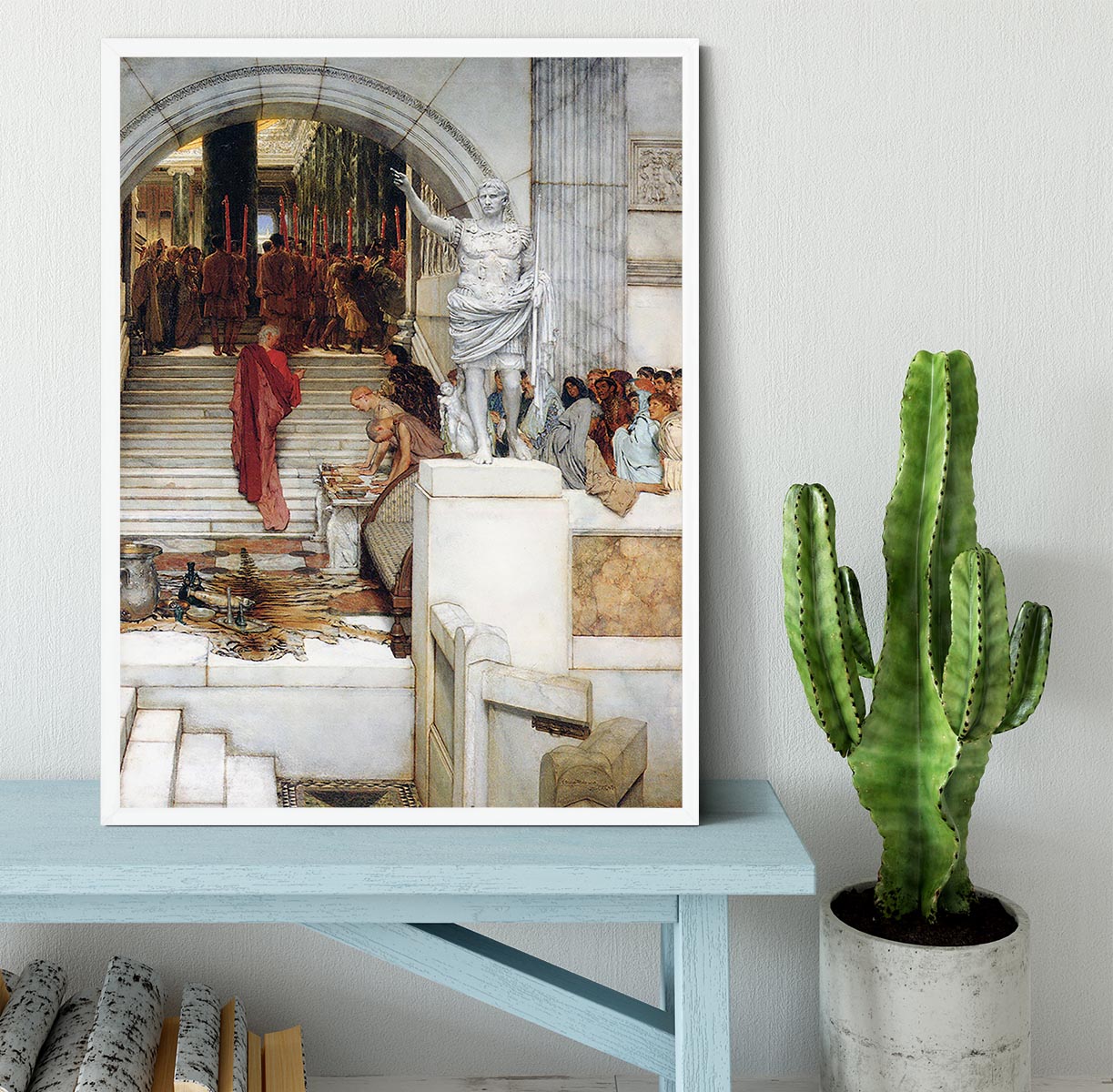 After the Audience by Alma Tadema Framed Print - Canvas Art Rocks -6