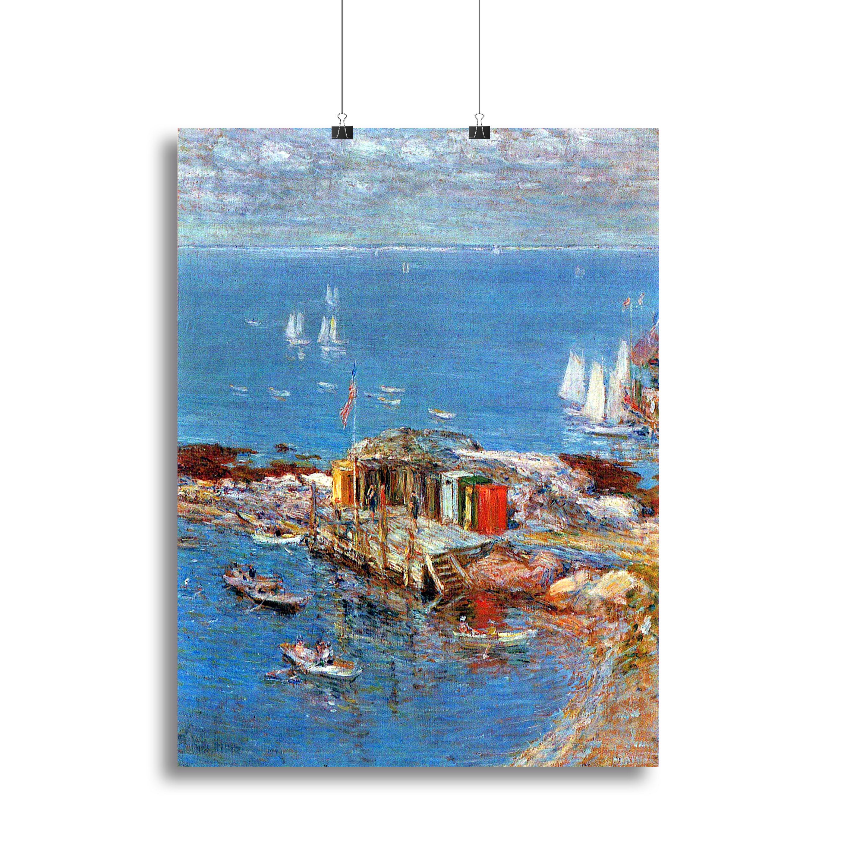 Afternoon in August Appledore by Hassam Canvas Print or Poster - Canvas Art Rocks - 2