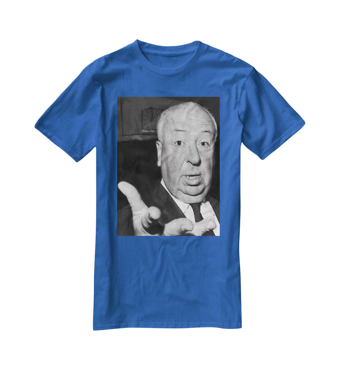 Alfred Hitchcock in 1960 T-Shirt - Canvas Art Rocks - 2