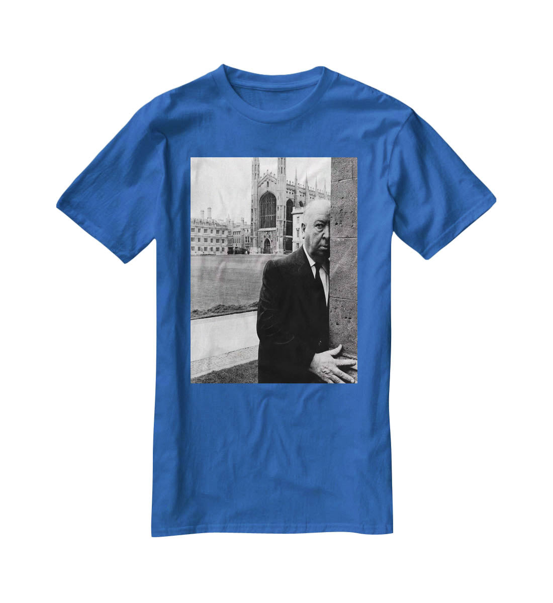Alfred Hitchcock in 1969 T-Shirt - Canvas Art Rocks - 2
