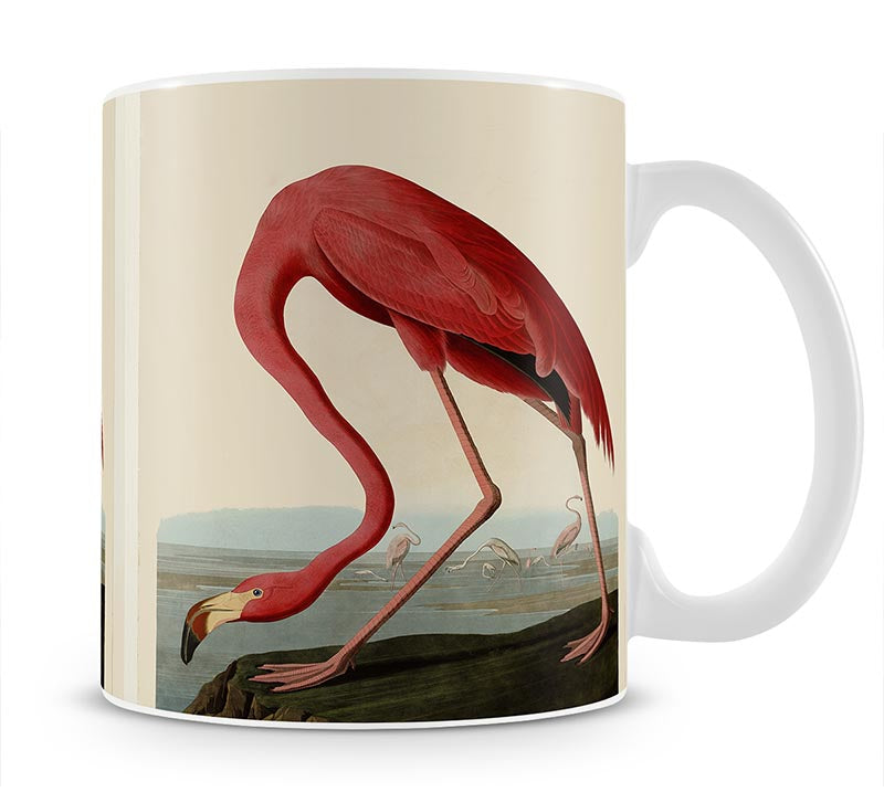 American Flamingo 2 by Audubon Mug - Canvas Art Rocks - 1