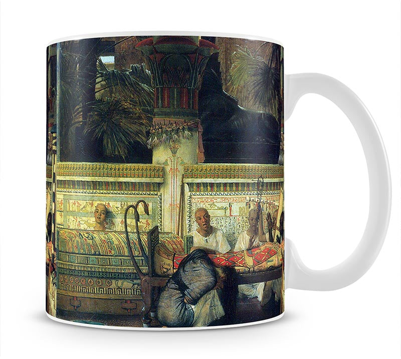 An Egyptian widow at the time of Diocletian detail by Alma Tadema Mug - Canvas Art Rocks - 1