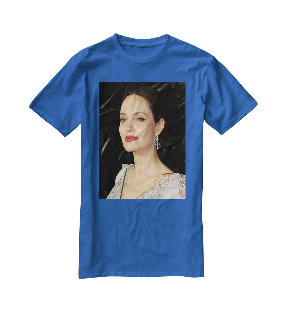 Angelina Jolie T-Shirt - Canvas Art Rocks - 2