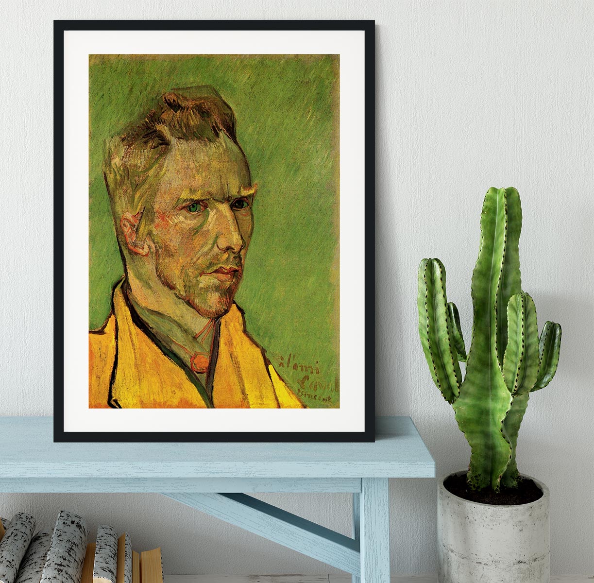 Another Self-Portrait by Van Gogh Framed Print - Canvas Art Rocks - 1