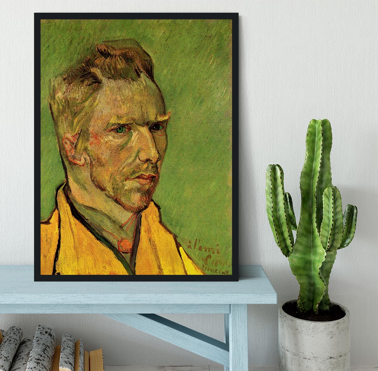 Another Self-Portrait by Van Gogh Framed Print - Canvas Art Rocks - 2