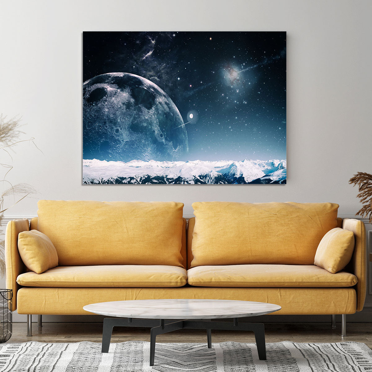 Another world landscape Canvas Print or Poster - Canvas Art Rocks - 4