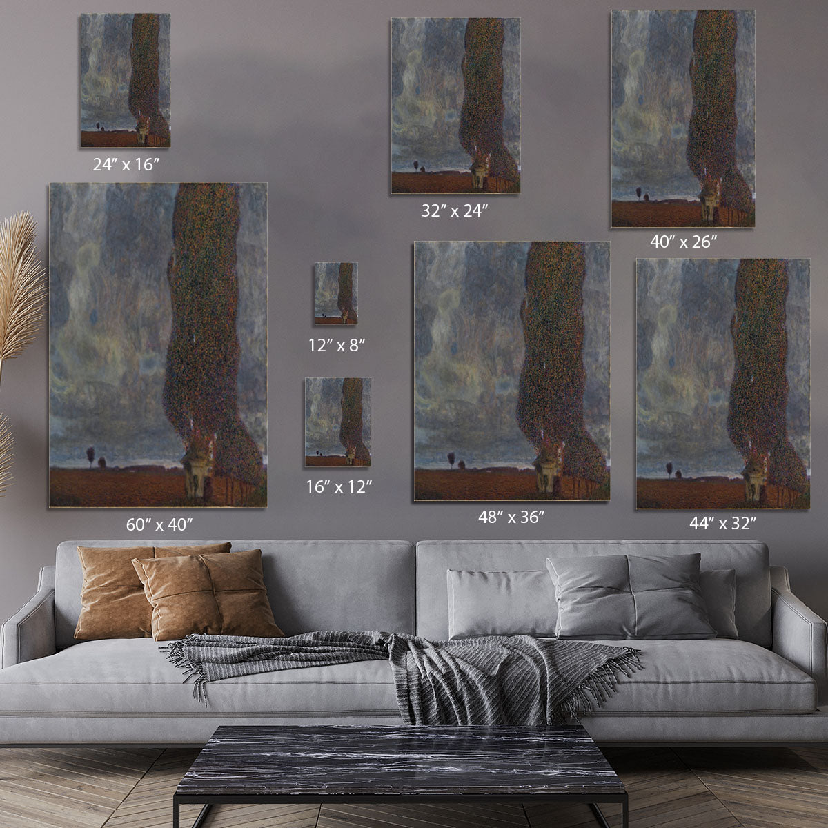 Approaching Thunderstorm by Klimt Canvas Print or Poster - Canvas Art Rocks - 7
