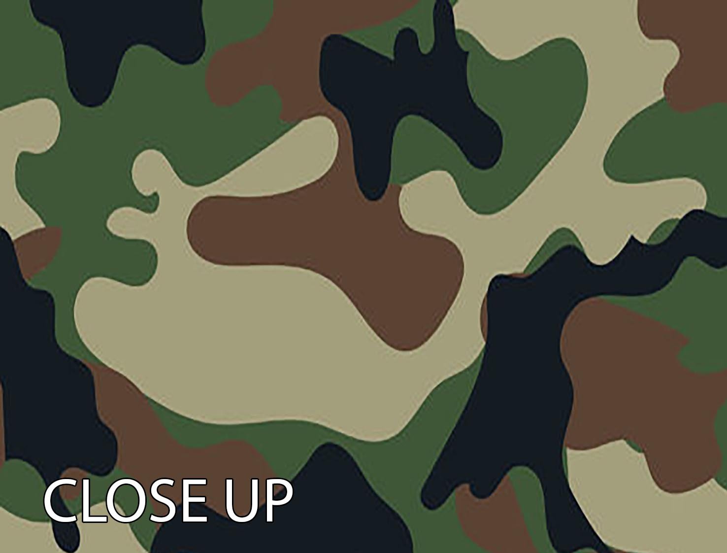 Army military camouflage 3 Split Panel Canvas Print - Canvas Art Rocks - 3