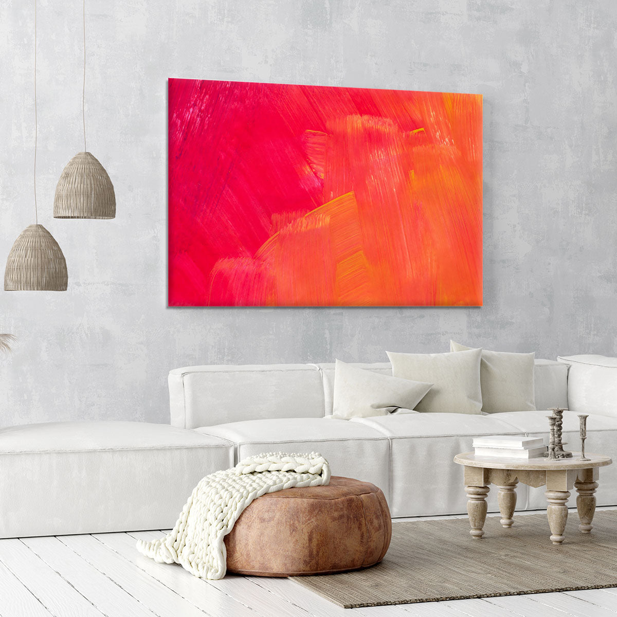 Art abstract painted background Canvas Print or Poster - Canvas Art Rocks - 6