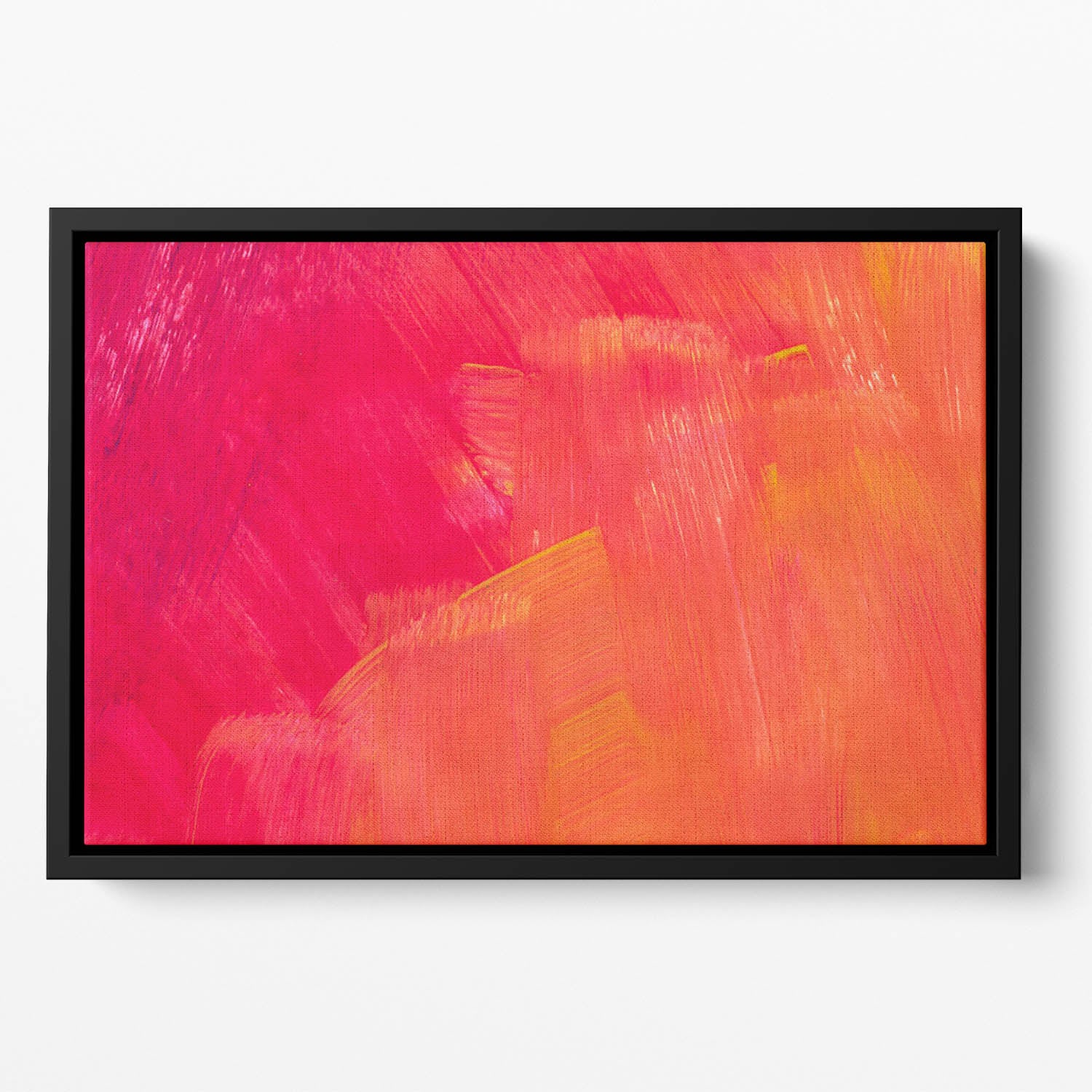 Art abstract painted background Floating Framed Canvas