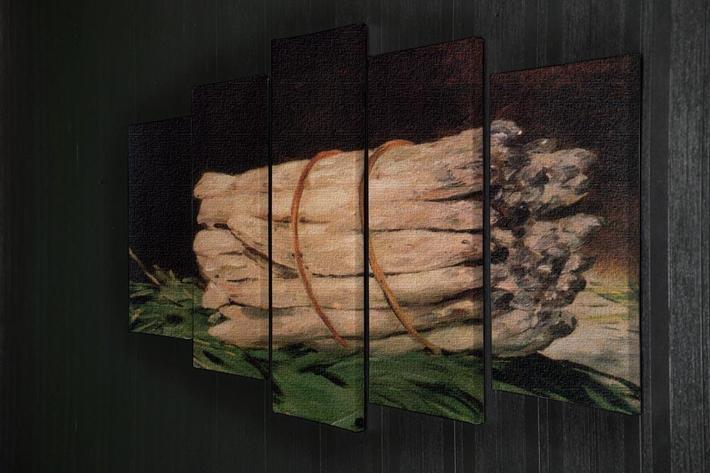 Asperagus by Manet 5 Split Panel Canvas - Canvas Art Rocks - 2
