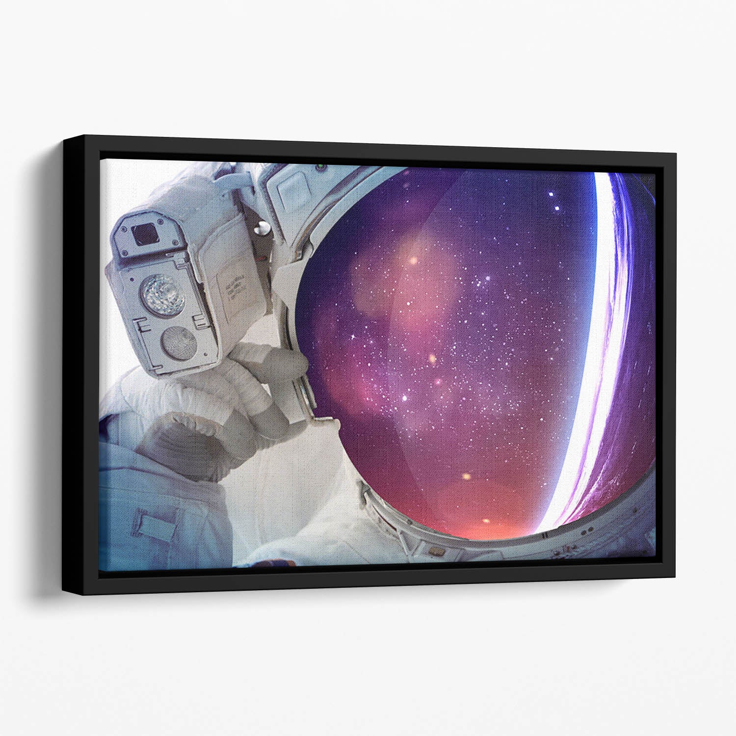 Astronaut Floating Framed Canvas