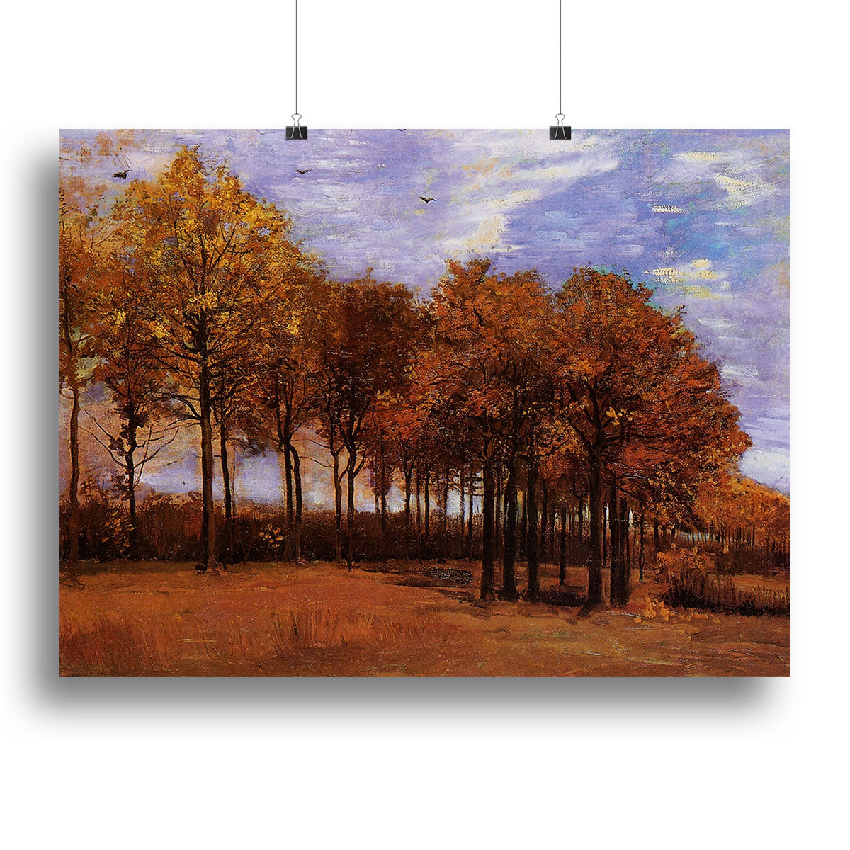 Autumn Landscape by Van Gogh Canvas Print or Poster - Canvas Art Rocks - 2