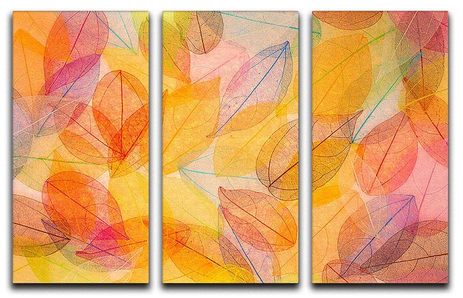 Autumn background 3 Split Panel Canvas Print - Canvas Art Rocks - 1